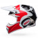 Мотошлем Bell Moto-9S Flex White Red