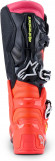 Мотоботы Alpinestars Tech 7 Black Red Flo Pink