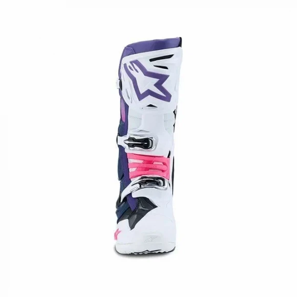 Мотоботы Alpinestars Tech 10 White VTL Navy 