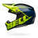 Мотошлем Bell Moto-10 Spherical Sliced Matte Retina Blue
