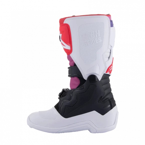 Мотоботы Alpinestars Tech 7S White Black Rainbow