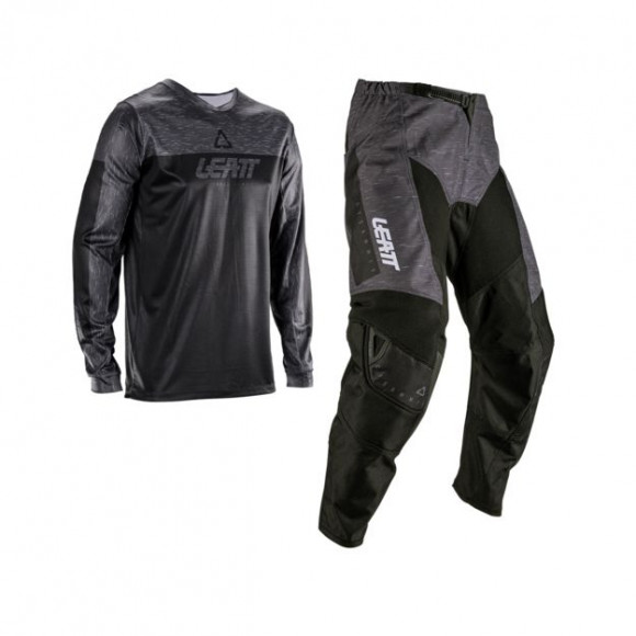 Комплект формы Leatt 3.5 джерси + штаны Stealth Black Grey