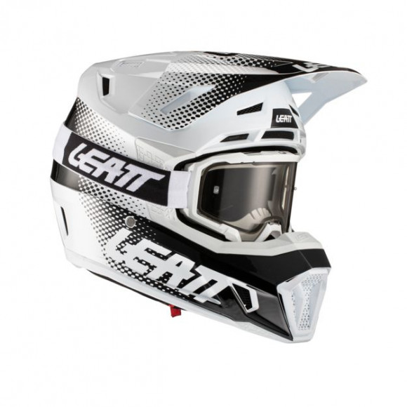 Шлем Leatt 7.5 V22 White с маской Velocity 4.5