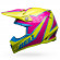 Шлем кроссовый Moto-9S Flex Sprite Gloss Yellow/Magenta
