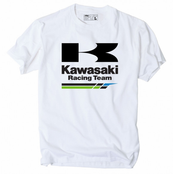 Футболка FX Kawasaki Racing White