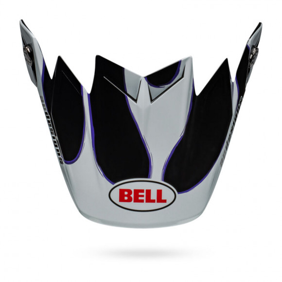 Козырёк Moto 9 Flex Visor Slayco 24 WH/BK